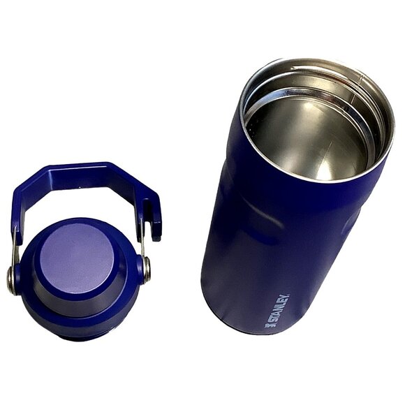 Stanley IceFlow Stainless Steel  Water Bottle Angled Spout Travel Sports Blue - Picture 12 of 12